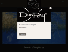Tablet Screenshot of donrayart.com